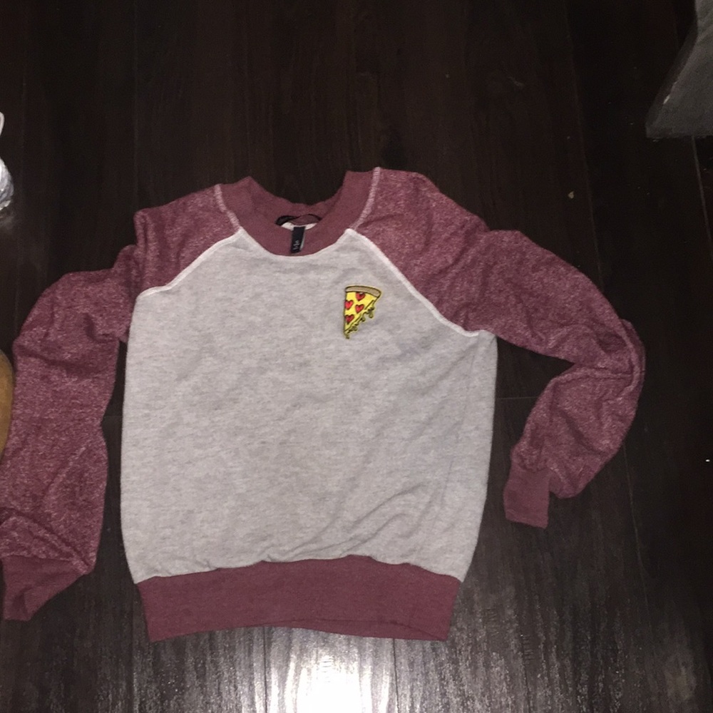 Sweatshirt and jeans combo